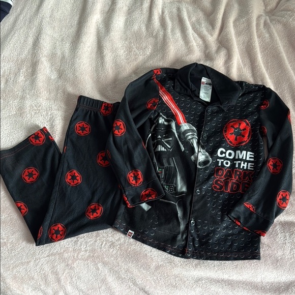 LEGO Star Wars Kids Pajama Set - Black and Red - Picture 1 of 1